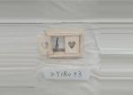Heart Shaped White Wooden 6x4 Inch Album Picture Frames