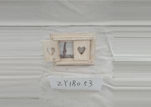 Quality Heart Shaped White Wooden 6x4 Inch Album Picture Frames wholesale