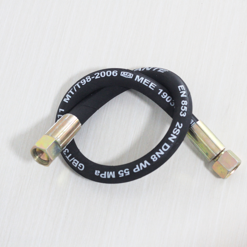 1 2 3 Inch Flexible Braided Reinforced Heat Delivery Fuel Oil Hose Rubber Assembly