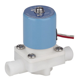 Plastic RO Solenoid Valve Quick Connector for Water Dispenser 10MM AC220V DC24V