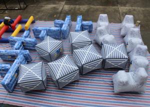 Quality Customized Logo Inflatable Bunkers Paintball Sports Games / Outdoor Bunker Field wholesale