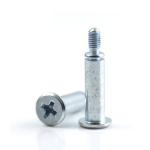 22mm Zinc Plated Flat Head Phillips Shoulder Screws With High Strength