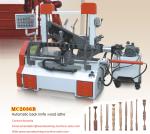 Automatic back knife wood lathe machine for drumsticks baseball bat