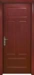 Hotel Interior Solid 2 Hours Fire Rated Wood Doors 1.2mm Thickness
