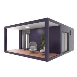 Quality Waterproof Luxury Prefabricated Container House With Galvanized Steel Frame wholesale