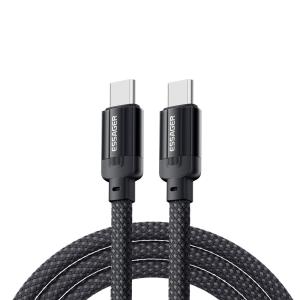 Quality ES-X55 Series Magnetic Absorption Quick Charge Cable USB C To Type C Cable 100W 240W 1m wholesale