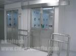 Automatic double door cargo air shower room