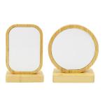 Modern magnetic Bamboo Wooden Photo Frame For Sublimation Printing DIY