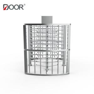 Quality 304 Stainless Steel Full Height Turnstile Revolving Gate Safety Intelligent Door Anti Tail Gate wholesale