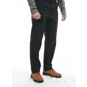 Quality Black FR Canvas Flame Resistant Pants 10oz Slim UL NFPA2112 wholesale