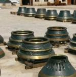 Cr-Mo Alloy Steel Mantles Crusher Wear Parts For Cone Crushers DF013