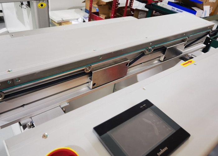 0.8m To 1m PCB Inspection Conveyor Dual Rail High End With Dust Cover