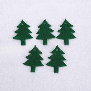 Quality Indoor Christmas Party Crafts Green Handcrafted Christmas Decorations wholesale