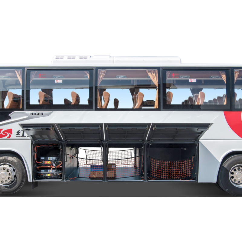 50 Seater Luxury Higer Diesel Used Tourist Coach Bus with Max. Torque of 1460N.m