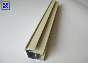 Quality Russia Design Cream Color Aluminium Wardrobe Door Frame Powder Coating wholesale