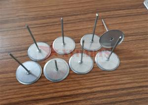 Quality Galvanized Steel 30mm Cup Head Quilting Pins As Fasteners On The Cements Roofing wholesale
