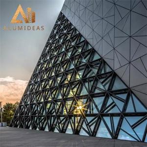 Quality Aluminum triangle facade design wholesale