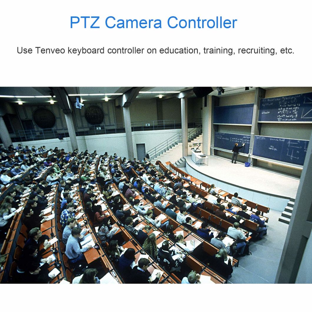 LCD Display PTZ Joystick Controller Keyboard 255 Presets Support