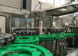 Quality Fruit Juice Making Machine , Flavour Water Hot Filling Bottling Plant wholesale