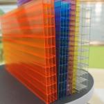 Wholesale UV Protection and Energy Efficiency The Colored Four-Layer Polycarbona