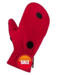 fingerless fleece gloves with lap