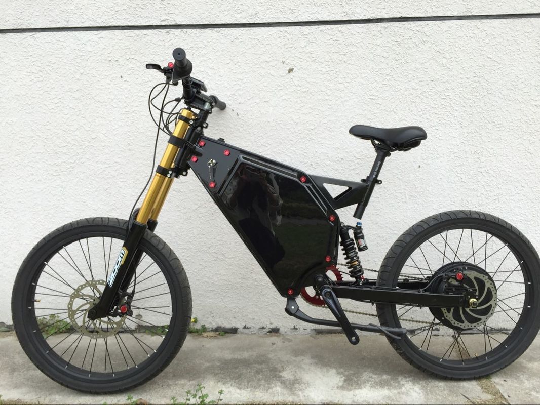 Powerful 5000w Powerful Electric Bike With 72v 35ah Lithium Battery Pack