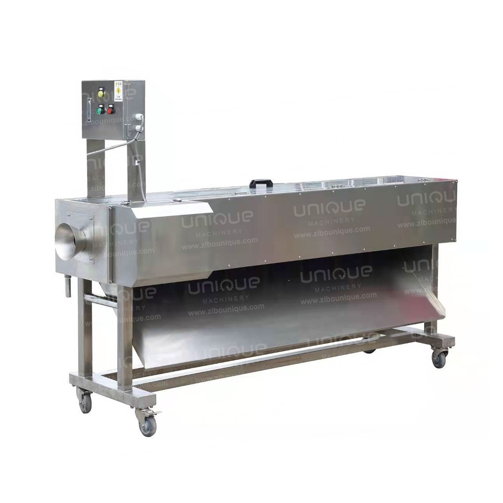 Powerful Stainless Steel 304 Mooli Peeler Machine for Kimchi Daikon Processing Needs
