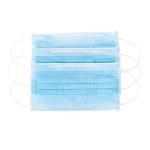 Ordinary Protective Disposable Medical Face Masks Nonwoven 3 Layer Masks