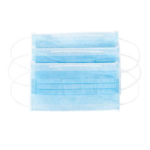 Quality Ordinary Protective Disposable Medical Face Masks Nonwoven 3 Layer Masks wholesale