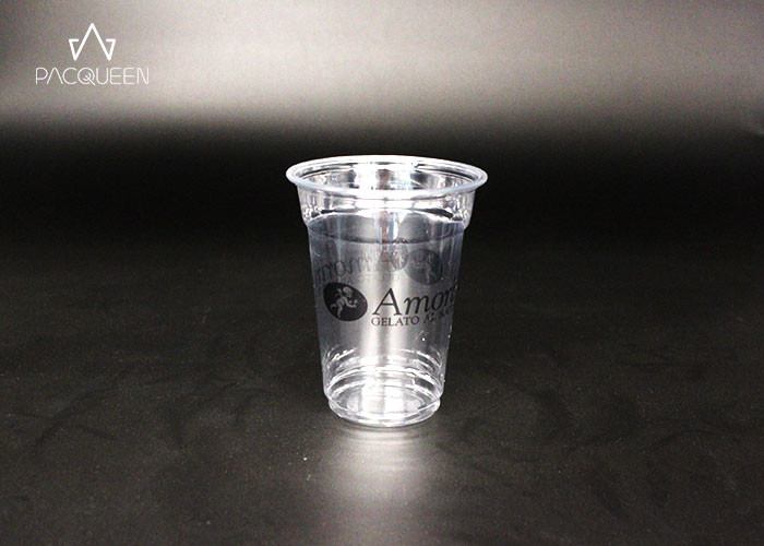 High Clarity Pet Plastic Cups With Special Cat Shaped Clear Lids