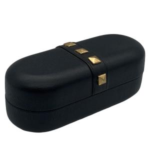 Quality REACH Metal Glasses Case With Rivet Oversized Sunglasses Packaging Boxes Set wholesale