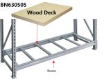 Powder Coated Heavy Duty Steel Storage Racks Steel Upright 18” Deep X 72” High