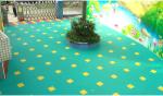 Children'S Play Interlock Rubber Tiles Outdoor Sports Kindergarten Playground