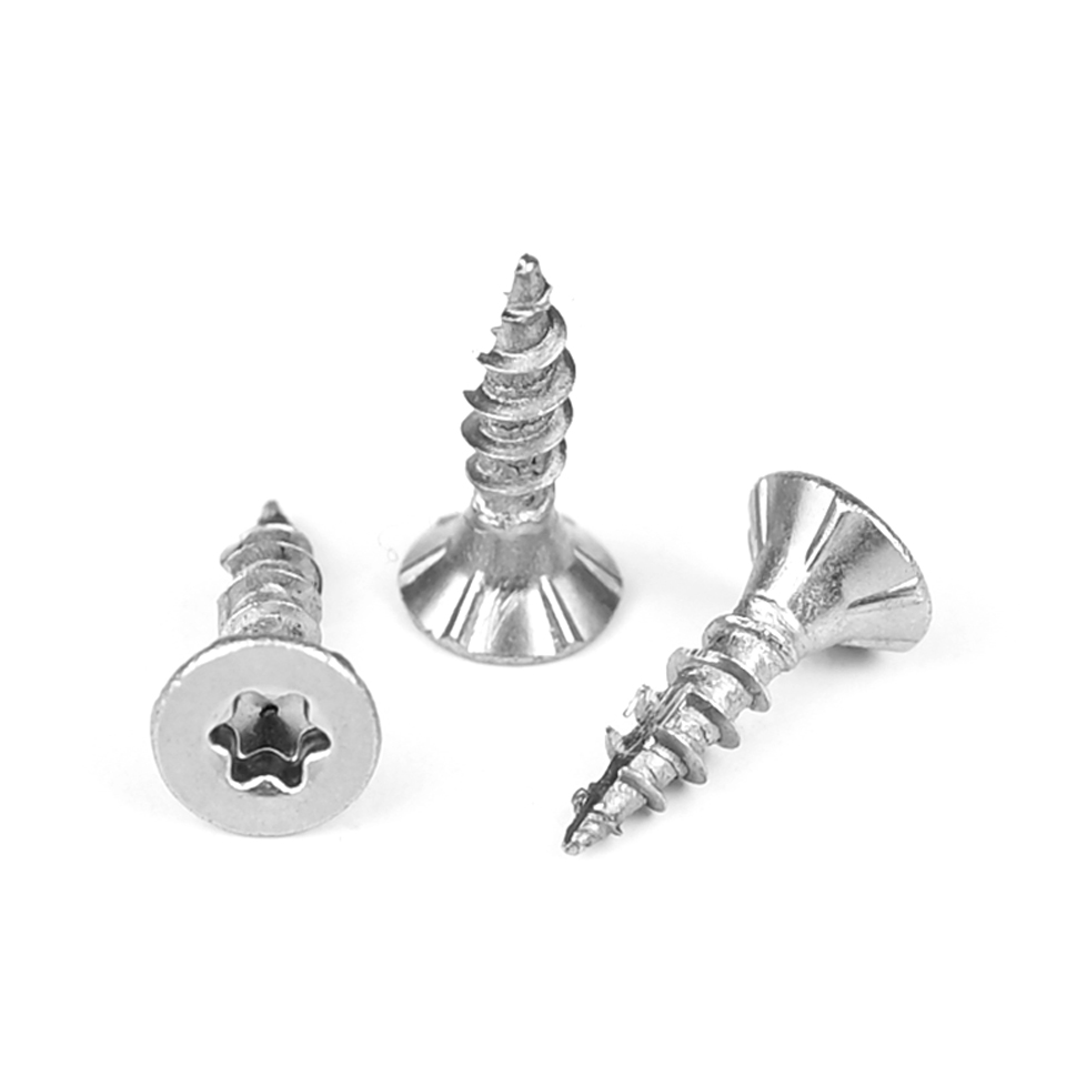 Trim Pozi Double Flat Head Chipboard Screw Countersunk Head Deck Screws for Wood Floor