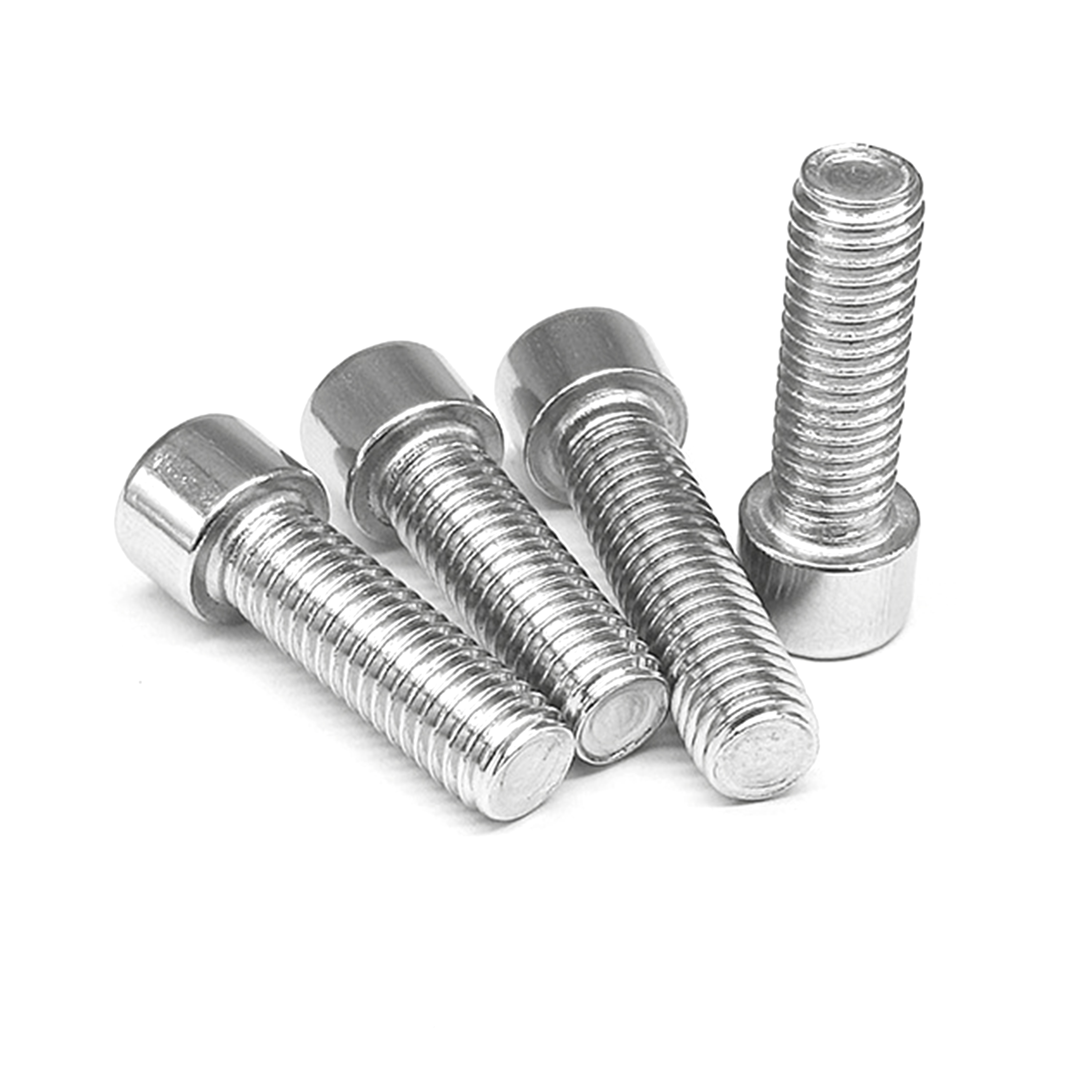 GB Standard M3-M12 304 Stainless Steel Hex Socket Fillister Cap Head Threaded Bolt A2-70