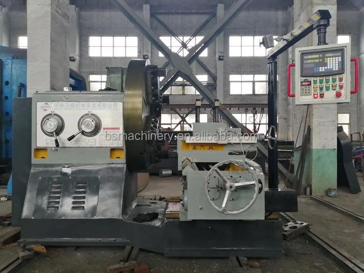Economic Conventional Horizontal Facing Lathe For Machining Flange , Tyre Mold , Propeller
