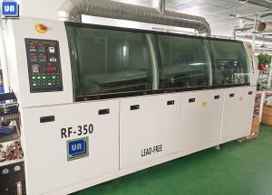 Quality Lead Free PCB Wave Soldering Machine For DIP Production Line wholesale