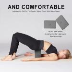 Light Weight Cork Yoga Mat With Rubber Material Gray Color Wear Resistance