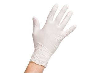 Quality Powder Free Disposable Medical Latex Gloves For Hospital Exam 100 Pcs wholesale
