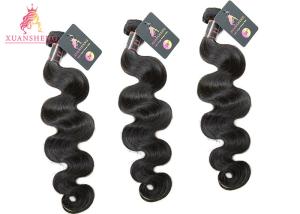 Quality 150% Density Brazilian Human Hair , Curticle Aligned 10A Body Wave Bundle wholesale