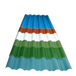 Hot Dipped Zinc Coated Corrugated Metal Roofing Sheets 800mm - 1600mm