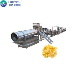Quality Industrial Automatic Pringles Potato Chips Making Machine 380v 200kg/H wholesale