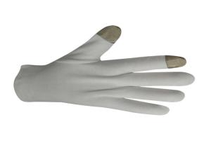 Quality Large Size Touch Sensitive Gloves 21s Cotton Yarn Warm Fleece Construction wholesale