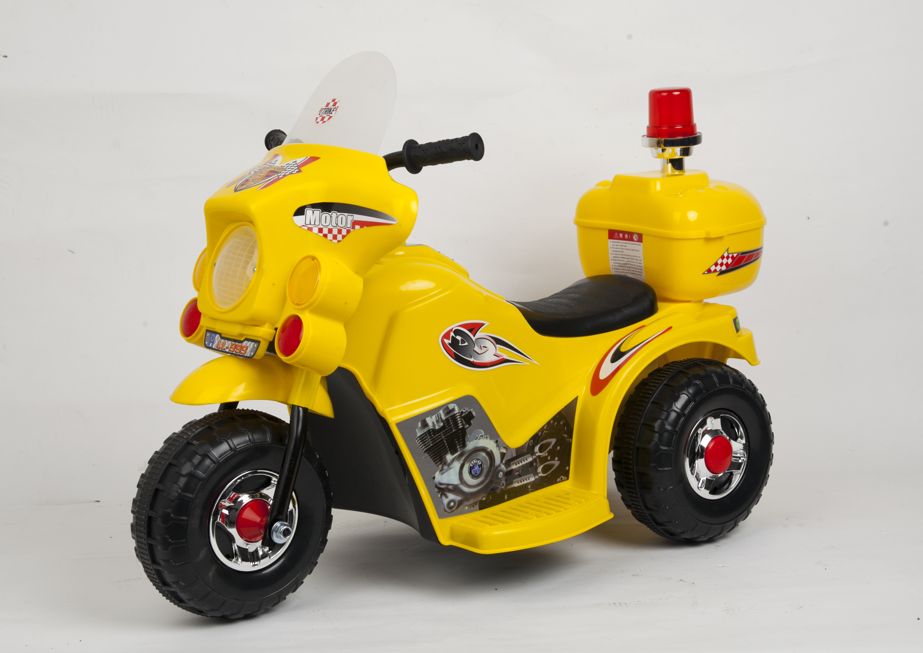 6V Electric Kids Battery Operated Ride On Motorcycle and Durable for 2 to 4 Years Old