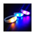 LED Light up Bracelet Party Supplies for Kids Adults Flashing LED Bracelet for