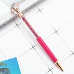 Big Crystal Diamond Ballpoint Pen 1.0mm Fashion Shiny Metal Gift Ball Pen
