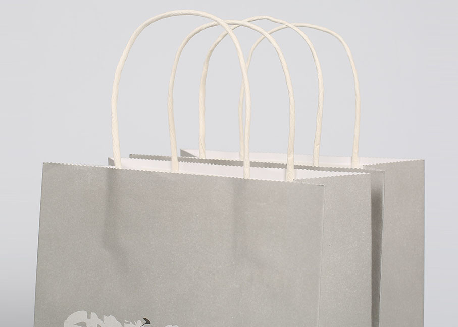 Matt Printed Custom Logo Sturdy Gift Packing Bags Recyclable With Customized Logo