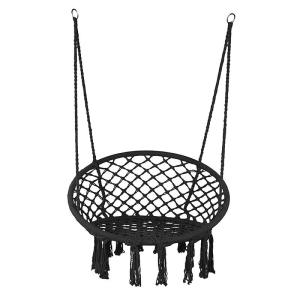 Quality 80 X 60cm Rope Outdoor Camping Hammock Macrame Swing Foldable Hammock Chair wholesale