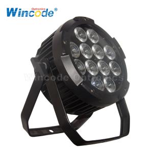 China Wireless APP Control Battery LED Uplight 12 * 18Watt Waterproof For Outdoor Stage on sale