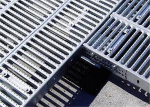 Interlocking ISO9001 3mm Galvanized Steel Grating